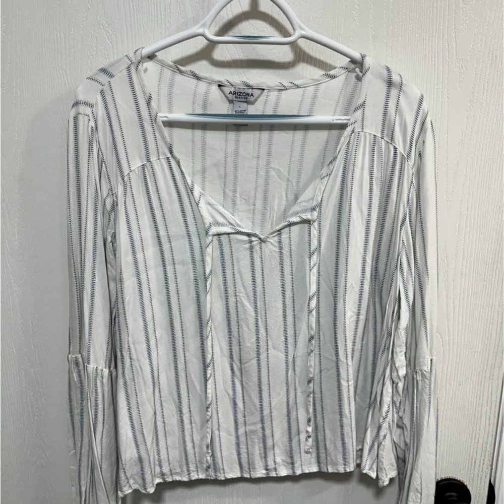 Women's Striped Long Sleeve Top
